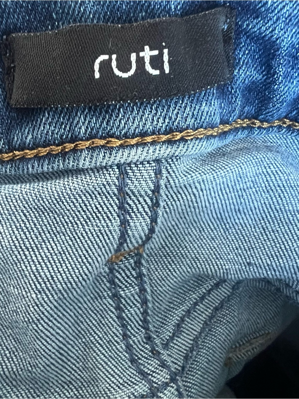 Ruti THE ICONIC DENIM MIDI SKIRT Size 8 - Picture 9 of 10